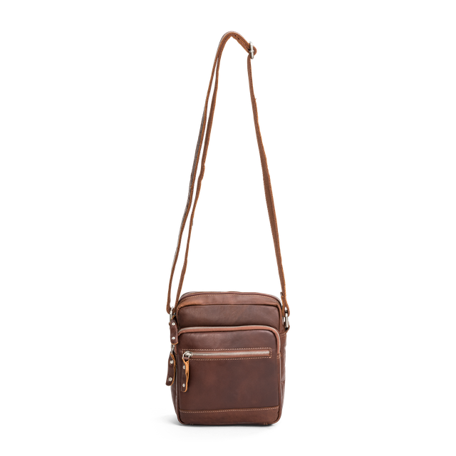 Florence skulderveske i skinn 15,6"